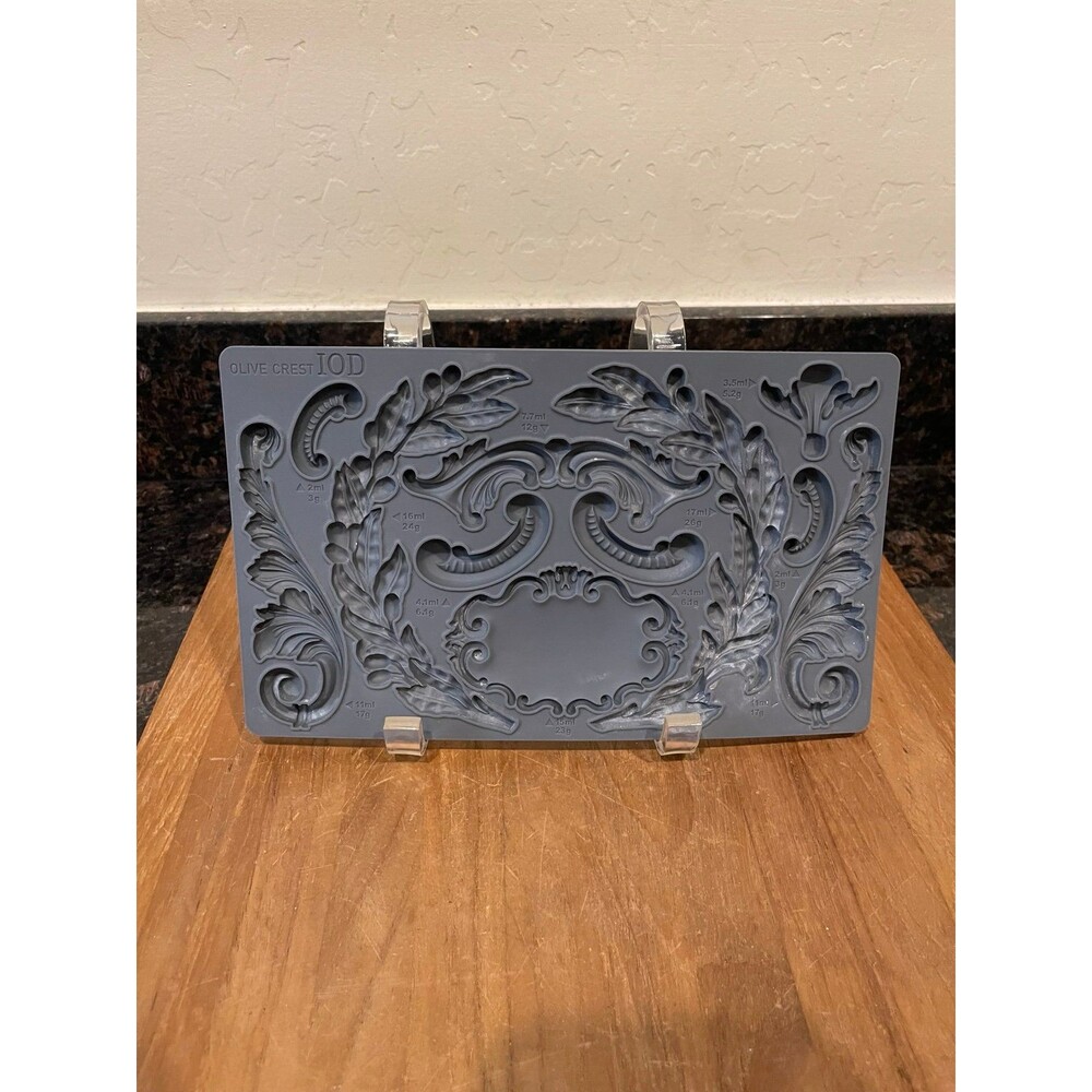 Iron Orchid Designs “Olive Crest” 6X10 IOD moulds